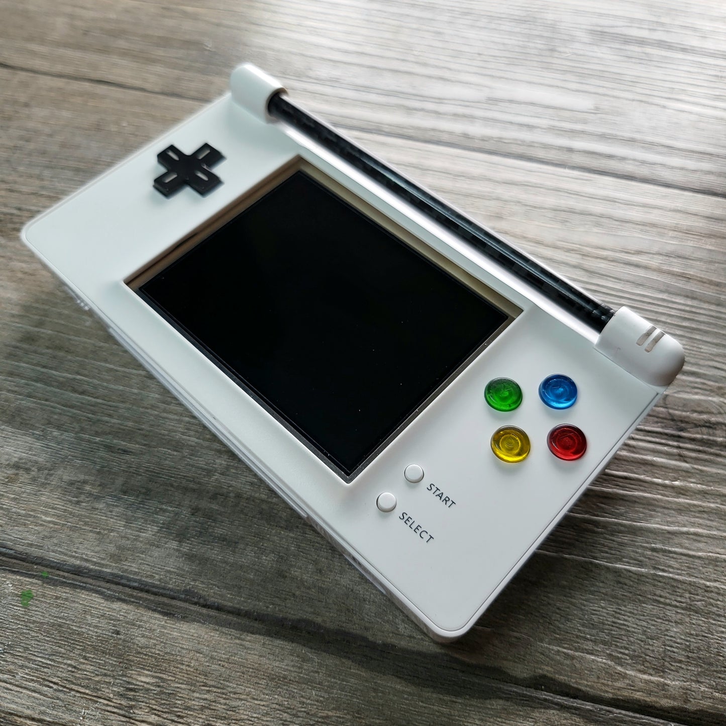 Custom Nintendo gameboy macro console in snes style