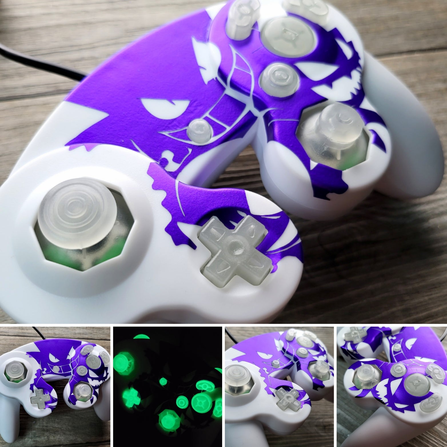 Custom Mewtwo Gamecube Controller PowerA Reveals Gorgeous New