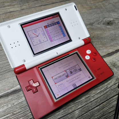 Custom Nintendo DS Lite console in Pokemon style