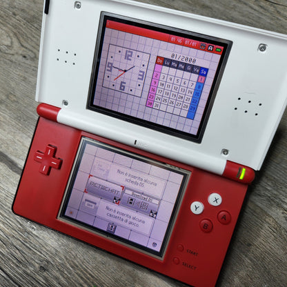 Custom Nintendo DS Lite console in Pokemon style