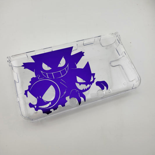 Custom shell cover for Nintendo with gengar themed