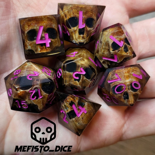 Dice set for role playing for Dungeons and Dragons