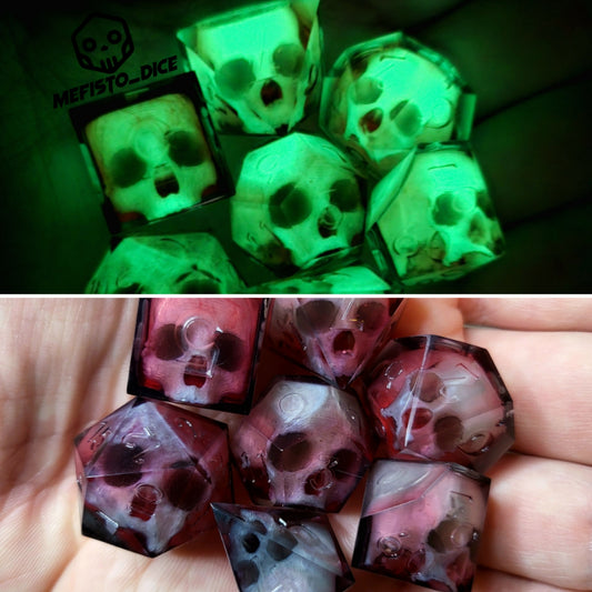 Dice set for role playing for Dungeons and Dragons