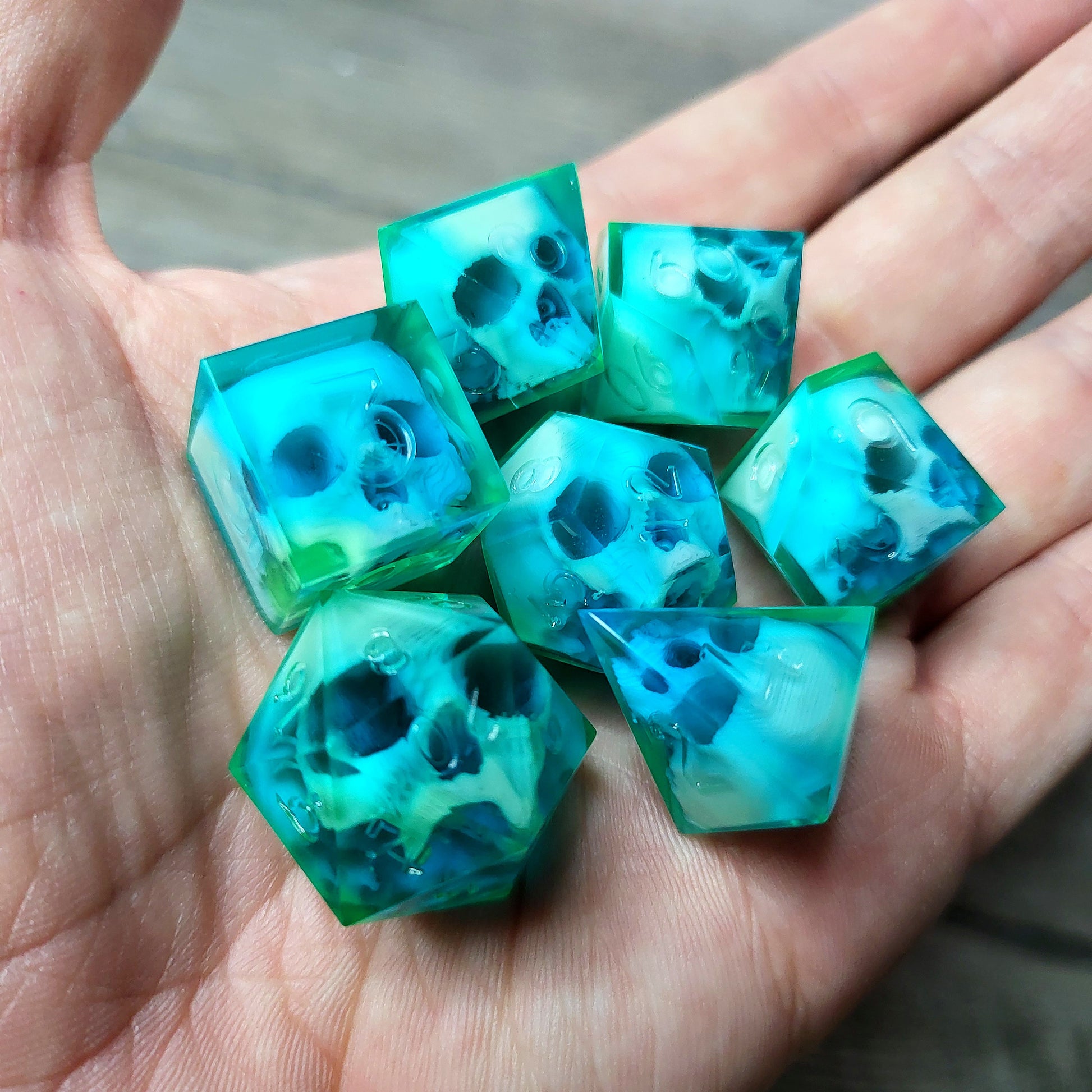 Dice set for role playing for Dungeons and Dragons
