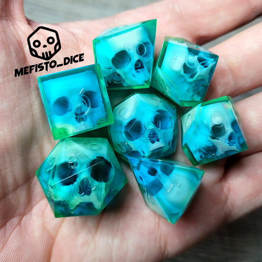 Dice set for role playing for Dungeons and Dragons
