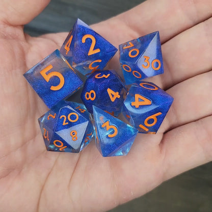 Dnd Dice set for role playing for Dungeons and Dragons